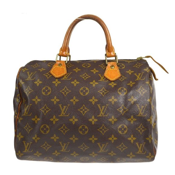 Louis Vuitton, Bags, Louis Vuitton Speedy 3 Handbag Purse Monogram Canvas  59886l30